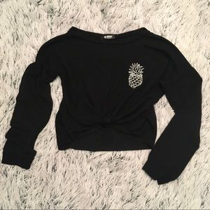 🦄 CLEARANCE Long Sleeve Cropped Tee